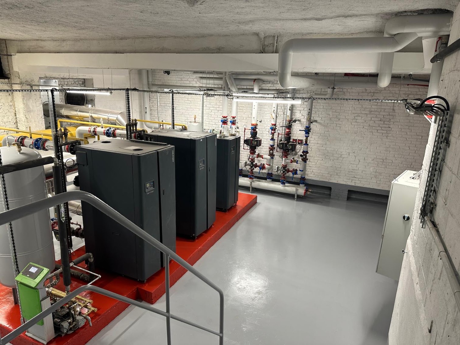 Chaufferie collective réalisée par STET