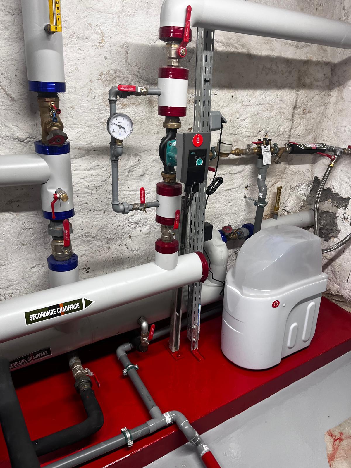 Secondaire chauffage & traitement d'eau